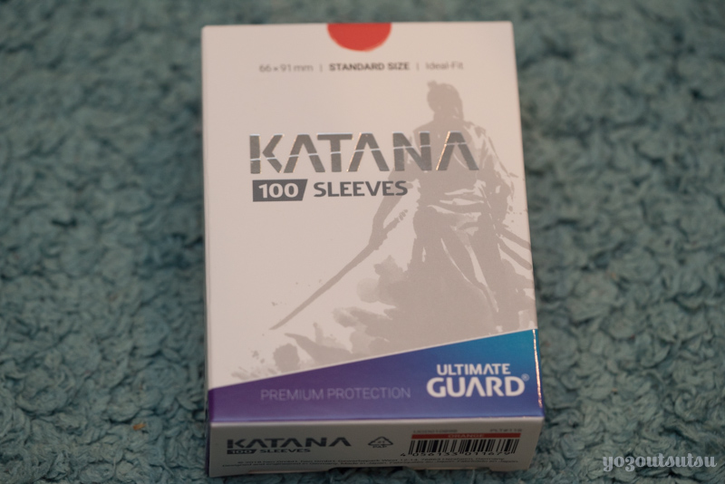 【MTGおすすめスリーブ】KATANAスリーブのパッケージ